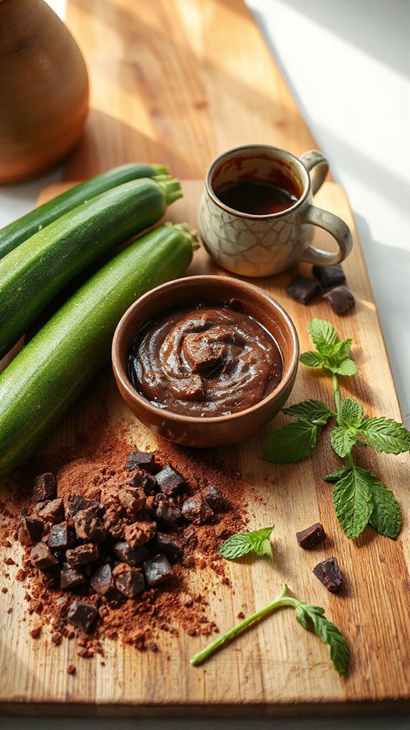 delicious chocolate zucchini cake