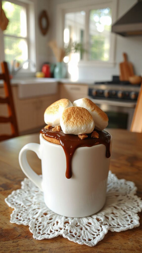 delicious chocolatey campfire delight