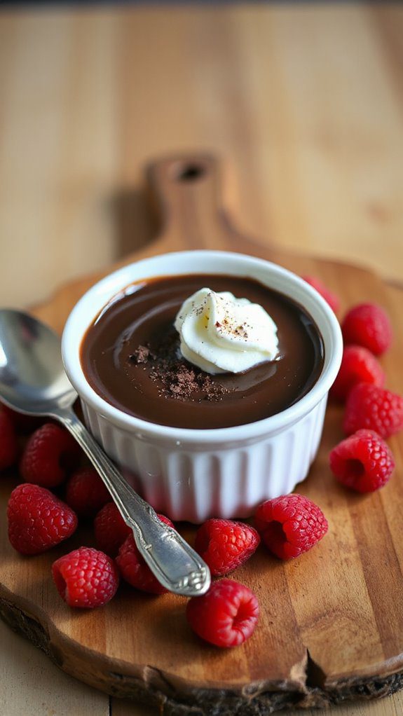 delicious cocoa flavored curd