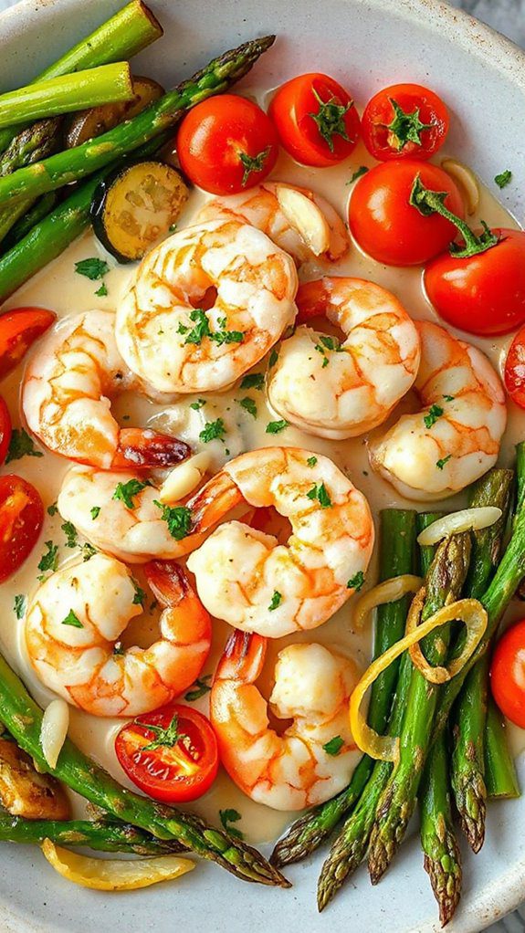 delicious creamy garlic shrimp delicious creamy garlic shrimp