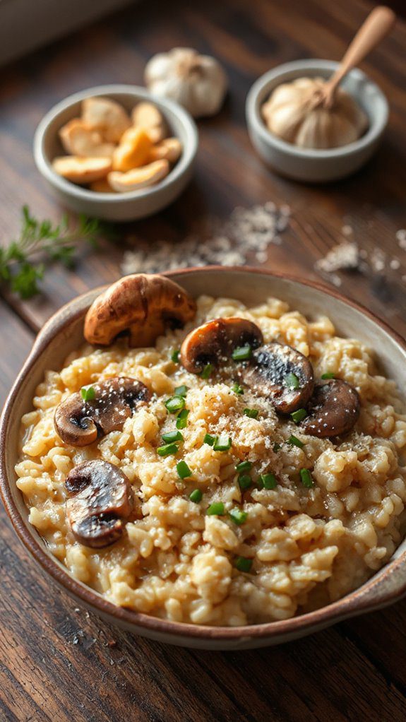 delicious creamy mushroom dish