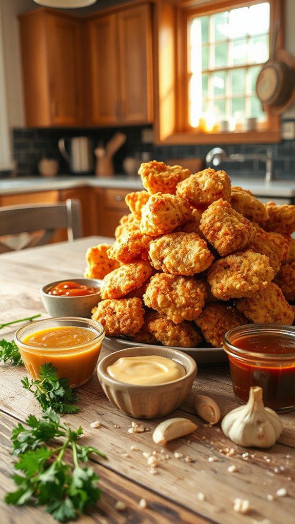 delicious homemade chicken nuggets