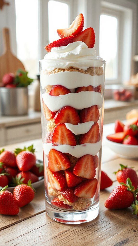 delicious layered dessert creation