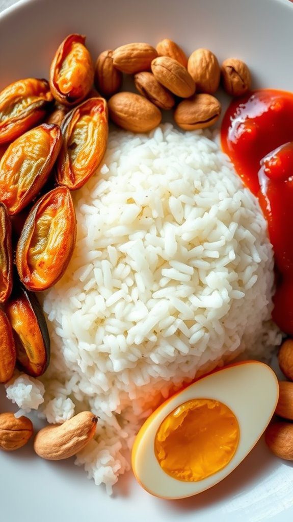 delicious malaysian coconut rice