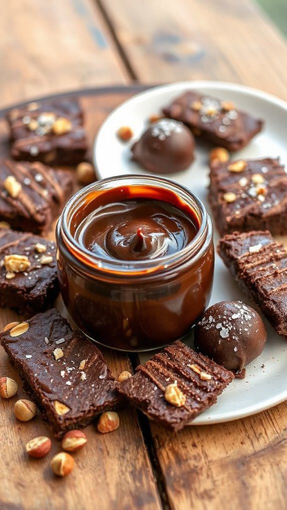 delicious nutty chocolate spread