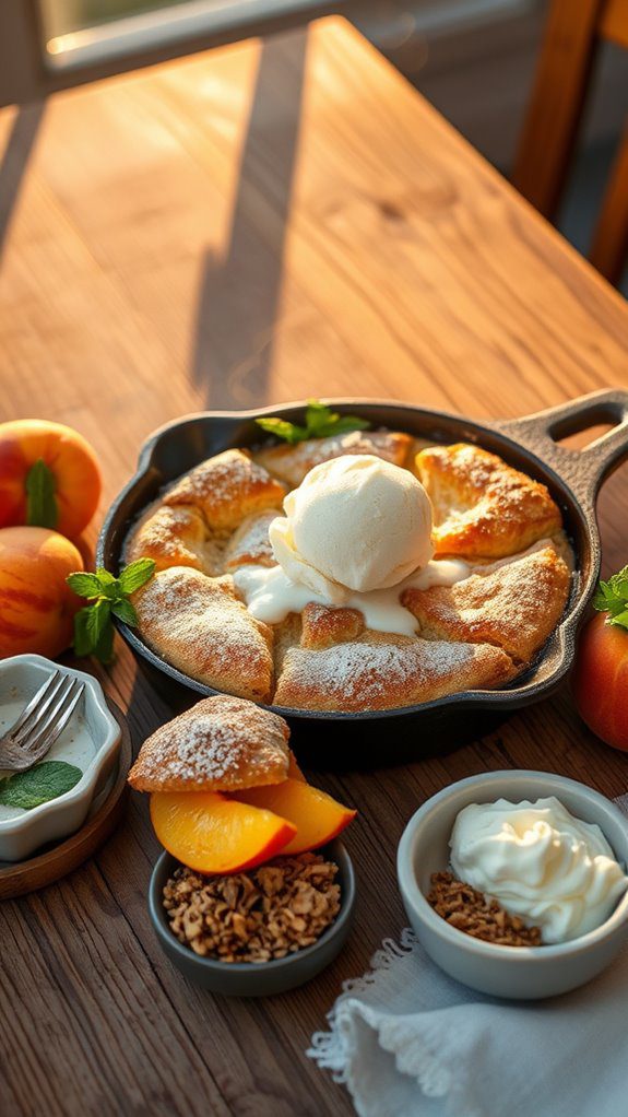 delicious peach dessert recipe