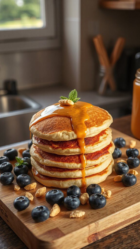 delicious protein packed pancakes