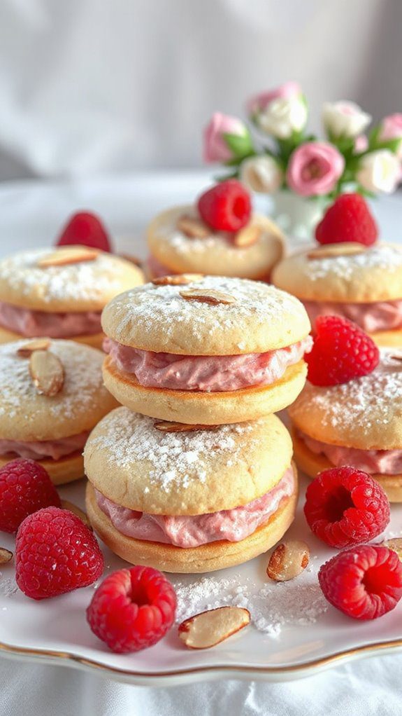 delicious raspberry almond treats