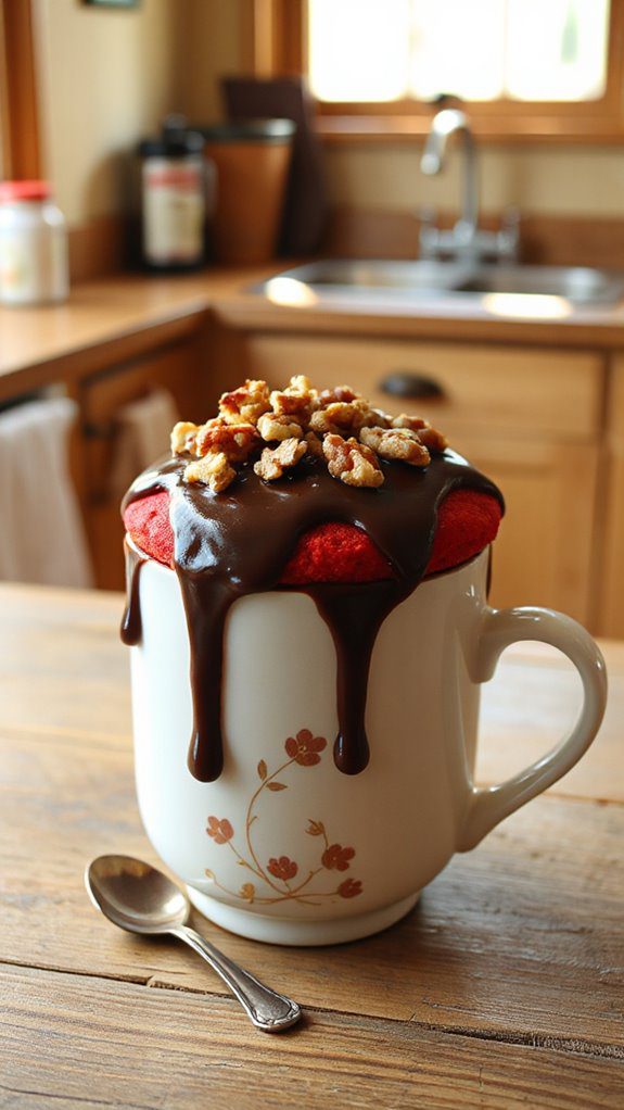 delicious red velvet dessert