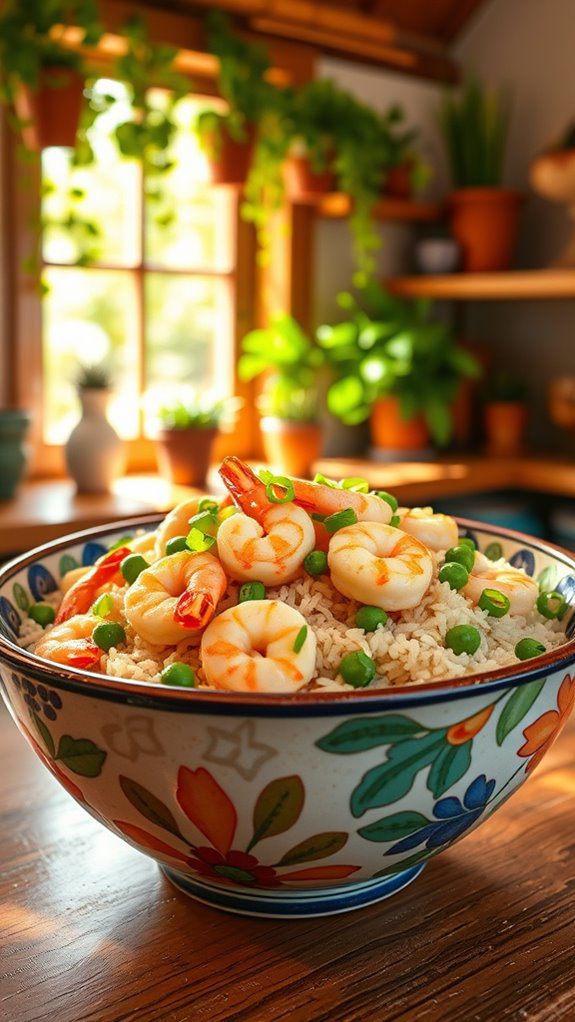 delicious shrimp fried rice