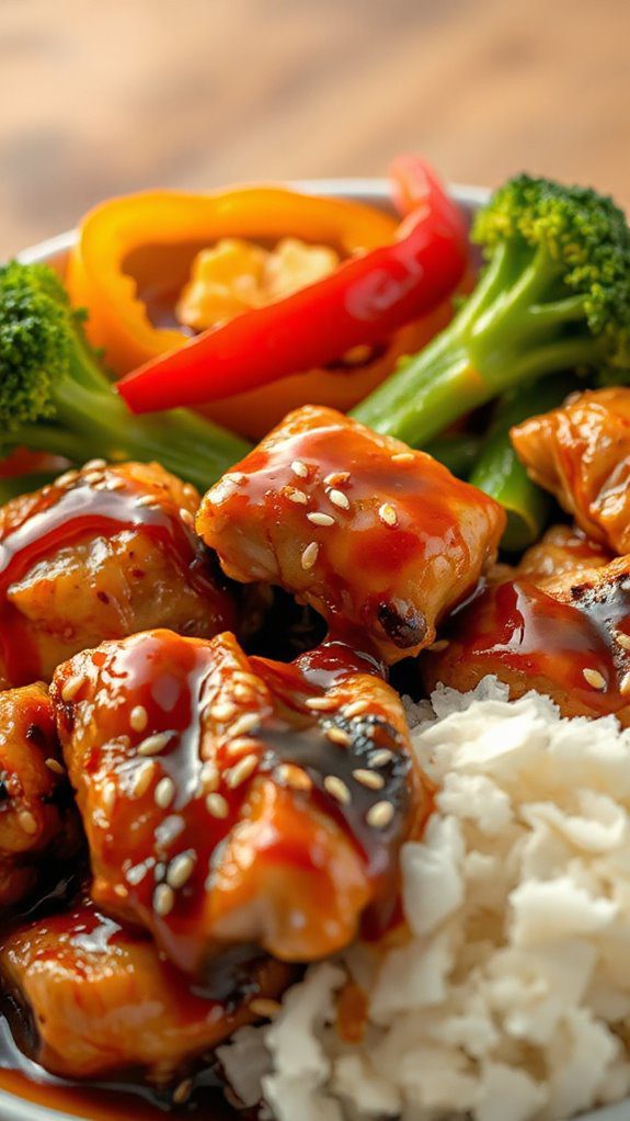 delicious teriyaki chicken dish delicious teriyaki chicken dish