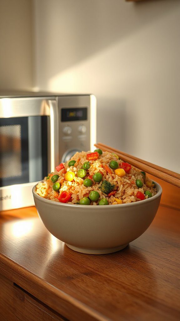 delicious vegetable fried rice
