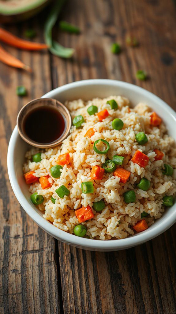 delicious vegetable rice dish