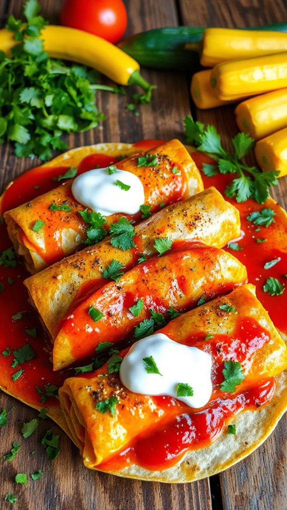 delicious vegetarian enchiladas recipe