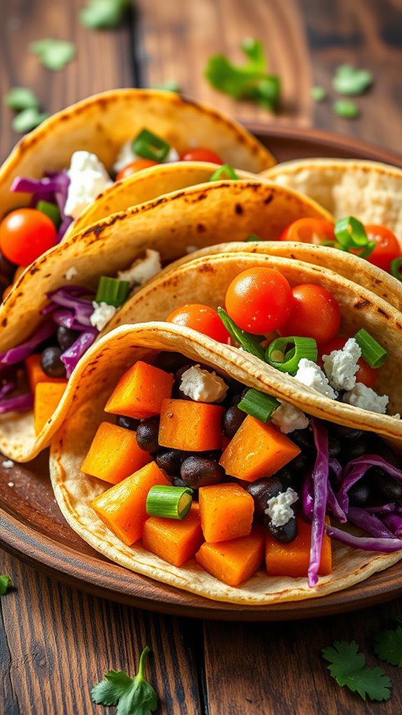 delicious vegetarian taco recipe