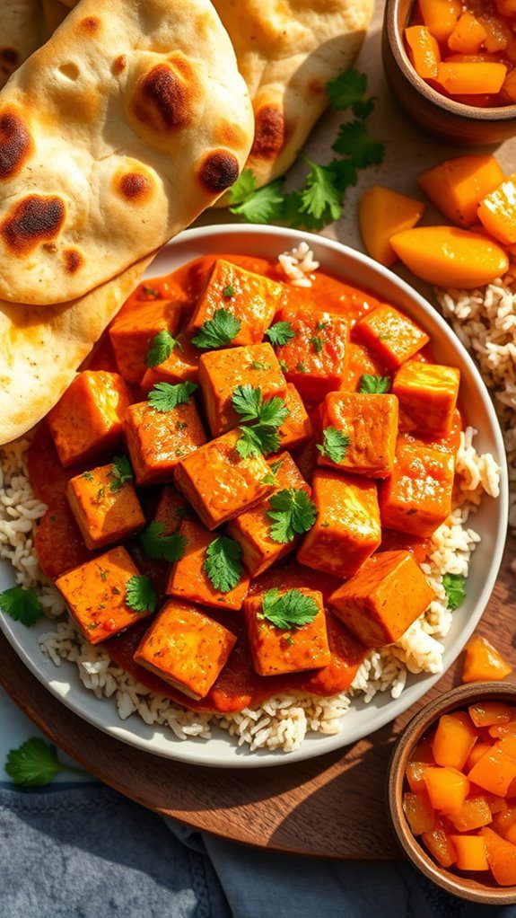 delicious vegetarian tikka masala