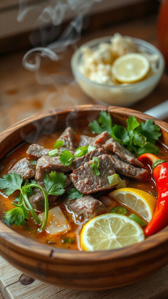 delicious vietnamese noodle soup