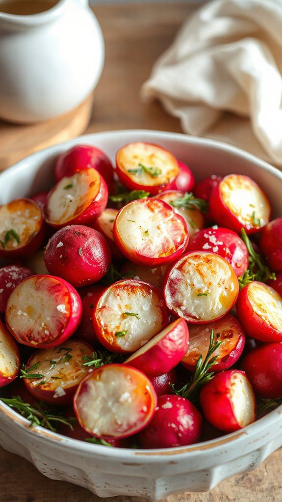 deliciously caramelized root vegetables