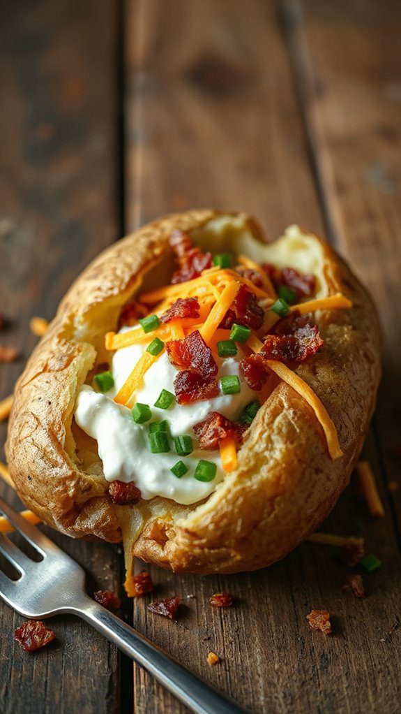 deliciously stuffed potato dish deliciously stuffed potato dish