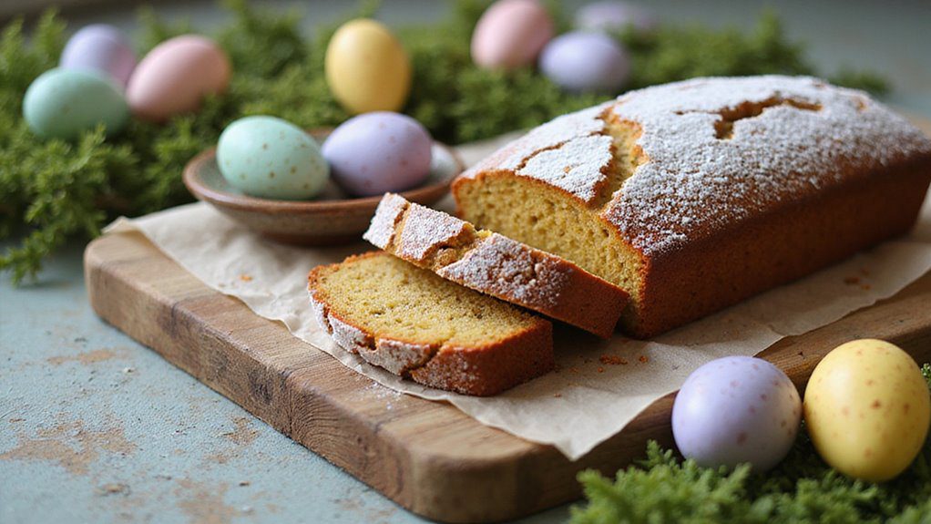 easter spiced zucchini bread