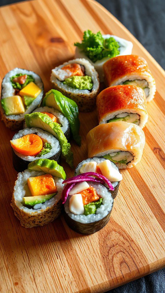easter themed sushi roll recipe easter themed sushi roll recipe