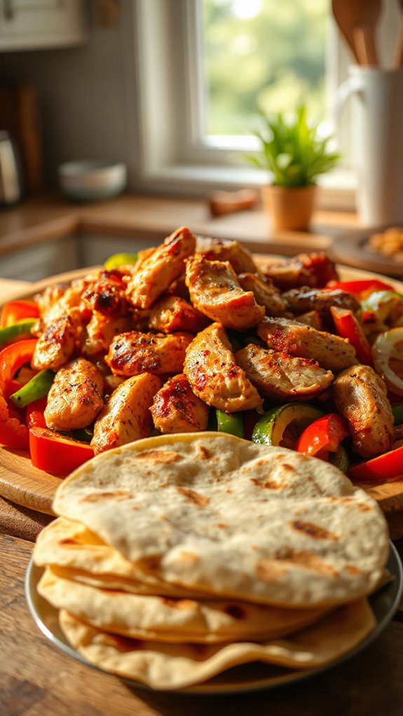 easy chicken fajitas recipe easy chicken fajitas recipe