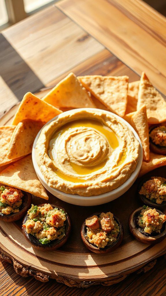 easy homemade microwave hummus