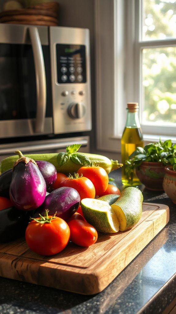 easy microwave vegetable dish