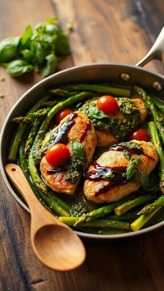 easy pesto chicken meal easy pesto chicken meal