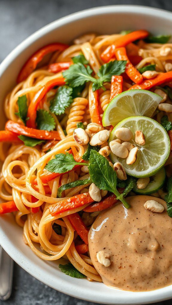 easy thai noodle recipe easy thai noodle recipe