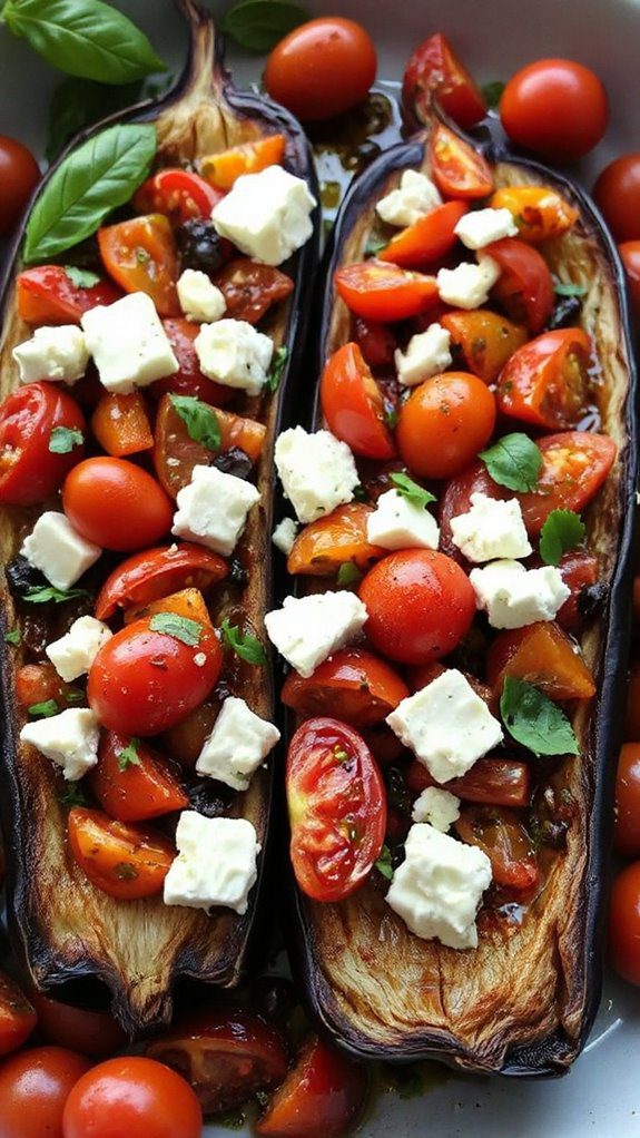 eggplant baked with feta