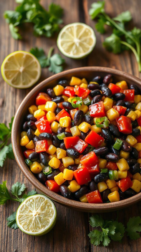 flavorful bean corn mixture