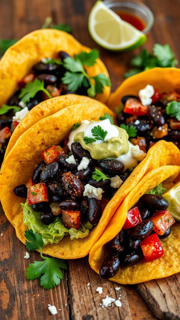flavorful bean tacos recipe flavorful bean tacos recipe