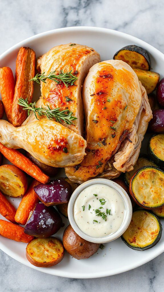 flavorful roasted chicken recipe