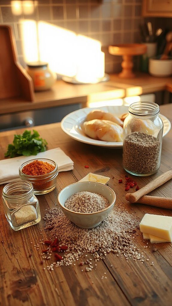 flaxseed meal breading preparation flaxseed meal breading preparation