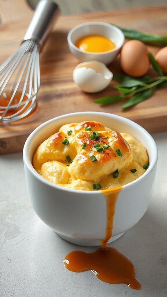 fluffy japanese egg dish