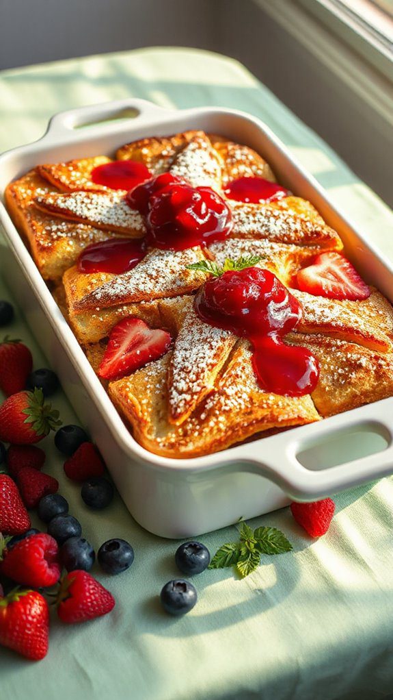 french toast breakfast casserole