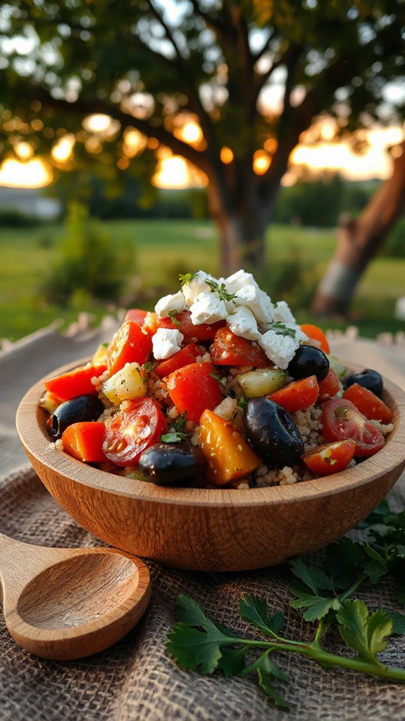 fresh and flavorful salad