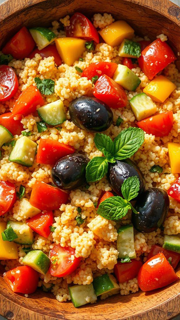 fresh and flavorful salad