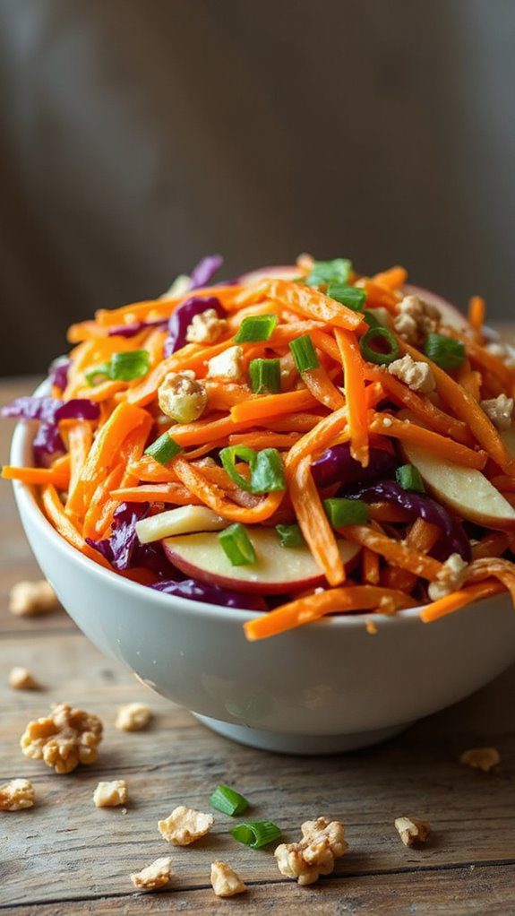 fresh and vibrant slaw