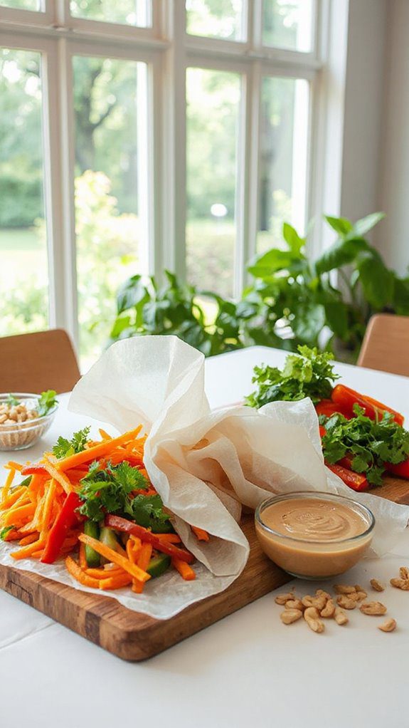 fresh healthy rolled delicacies fresh healthy rolled delicacies