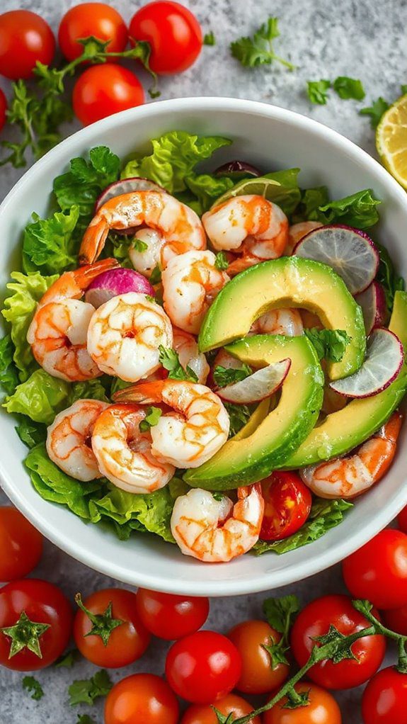 fresh shrimp avocado dish fresh shrimp avocado dish