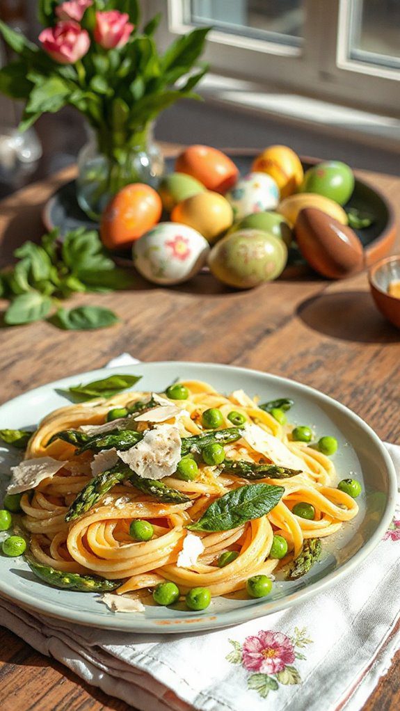 fresh spring pasta dish fresh spring pasta dish