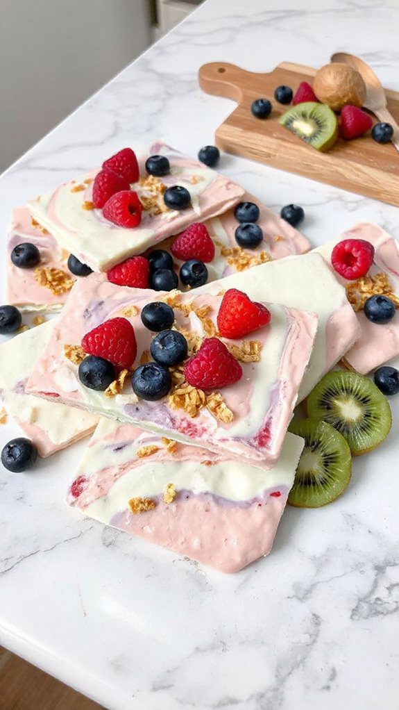 frozen yogurt dessert treat