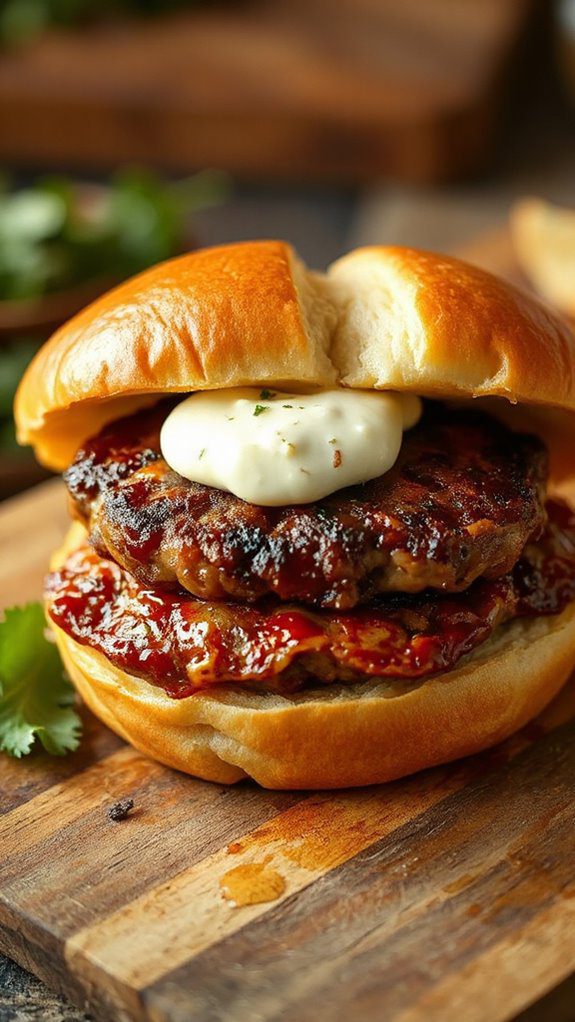 garlic aioli burger delight garlic aioli burger delight