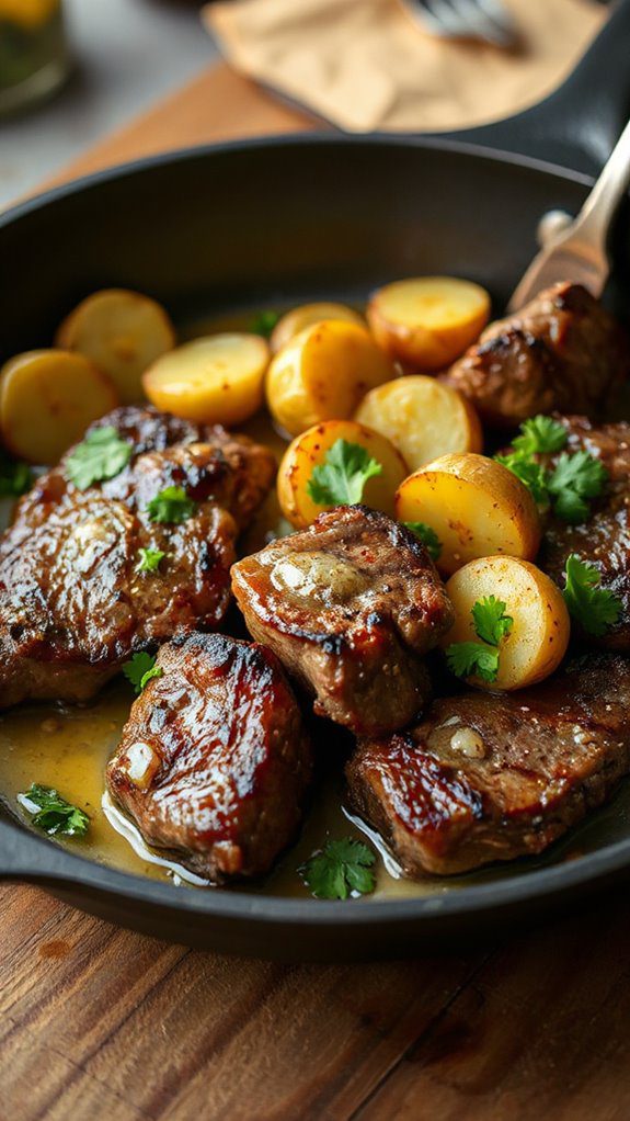 garlic butter steak skillet garlic butter steak skillet