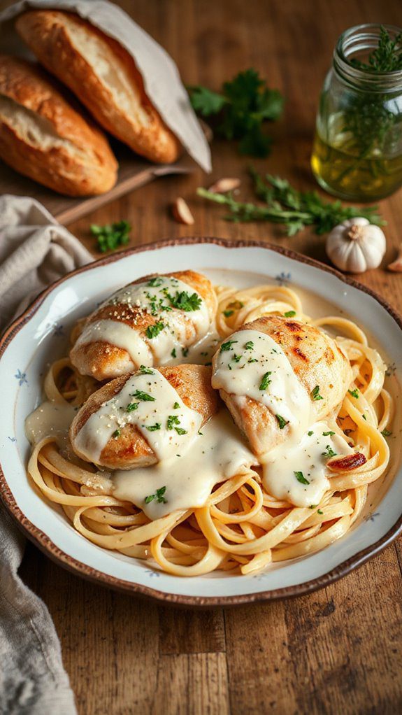 garlic parmesan chicken recipe