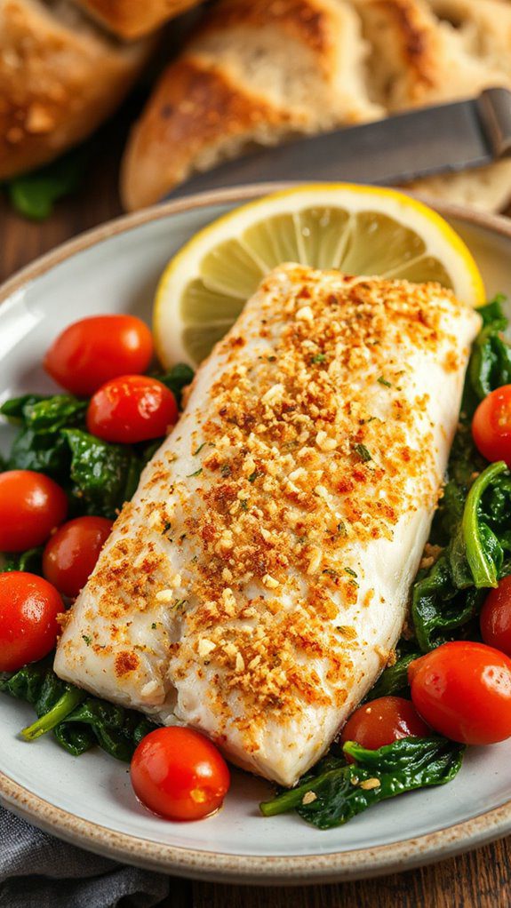 garlic parmesan trout recipe garlic parmesan trout recipe