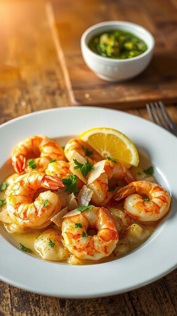 garlic shrimp with parmesan garlic shrimp with parmesan