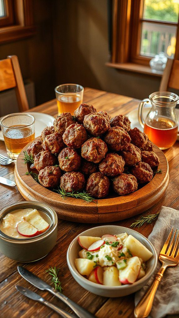 german style savory meatballs german style savory meatballs